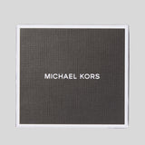 MICHAEL KORS Signature Logo Card Case and Belt Gift Set Black 36S4LGFY6B