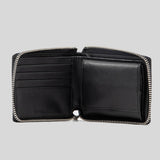 MICHAEL KORS Men's Cooper Logo Zip-Around Wallet Brwon/Black 36U2LCOF3B