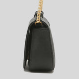 Tory Burch Emerson Saffiano Top Handle Crossbody Bag Black 134841