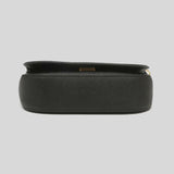 Tory Burch Emerson Saffiano Top Handle Crossbody Bag Black 134841