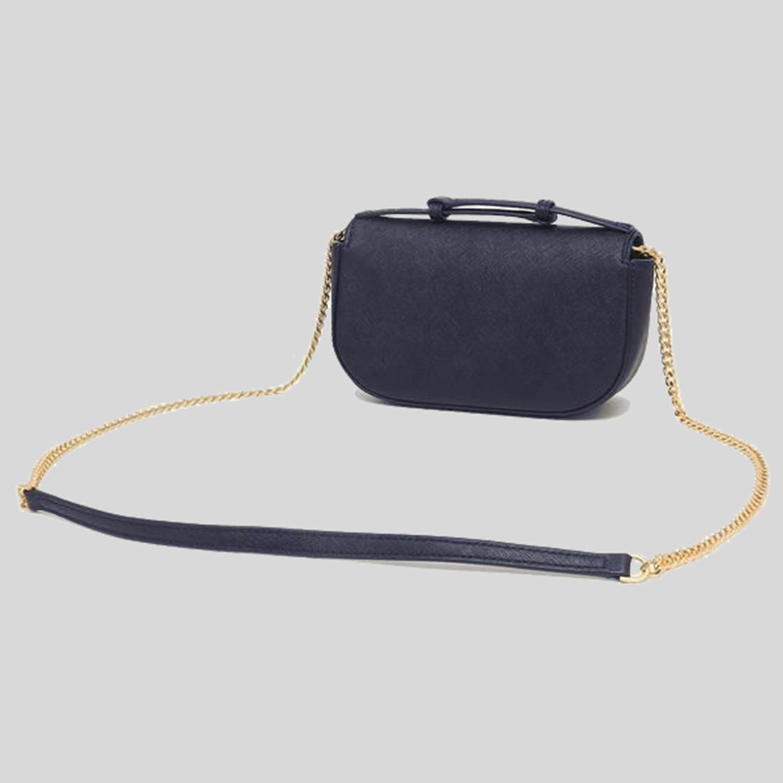 Tory Burch Emerson Saffiano Top Handle Crossbody Bag Tory Navy 134841