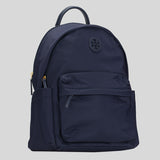 Tory Burch Ella Nylon Double Zip Backpack Tory Navy 88368