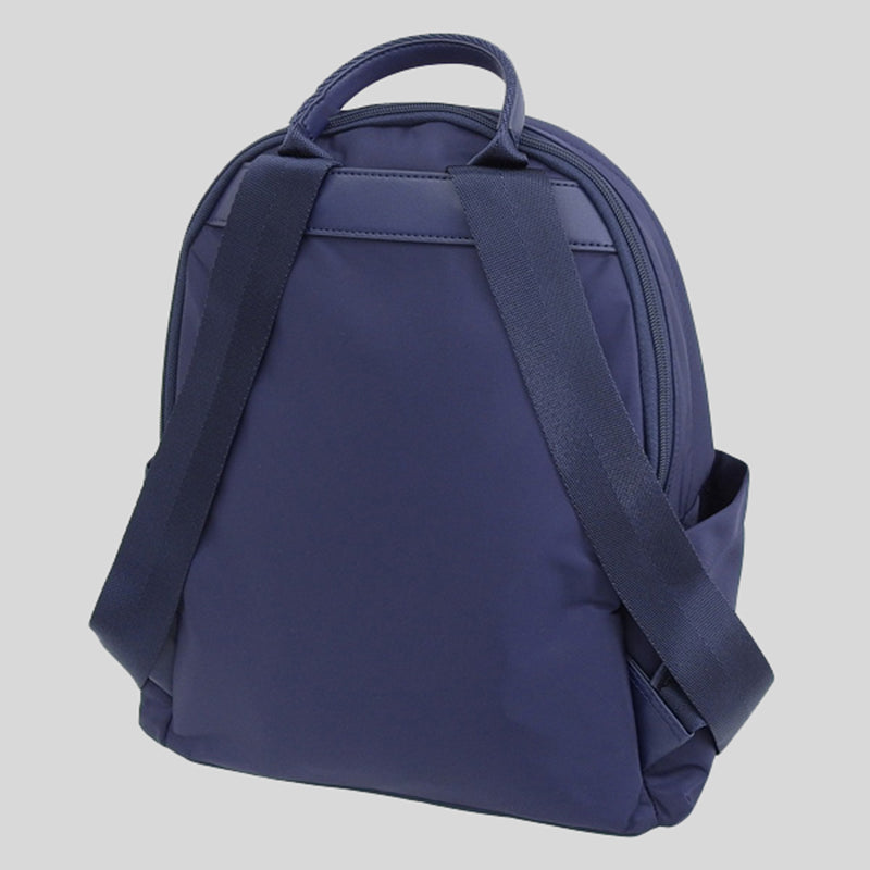 Tory Burch Ella Nylon Double Zip Backpack Tory Navy 88368