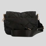 MARC JACOBS Quilted Nylon Utility Messenger Bag Black 4F5HMS018H02