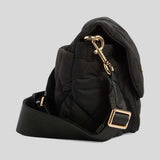 MARC JACOBS Quilted Nylon Utility Messenger Bag Black 4F5HMS018H02
