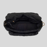 MARC JACOBS Quilted Nylon Utility Messenger Bag Black 4F5HMS018H02