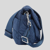 MARC JACOBS Quilted Nylon Utility Messenger Bag Azure Blue 4F5HMS018H02