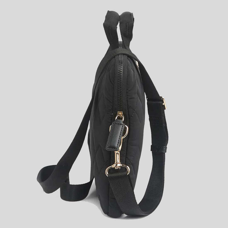 MARC JACOBS Quilted Nylon Laptop Bag Black S550M06FA21