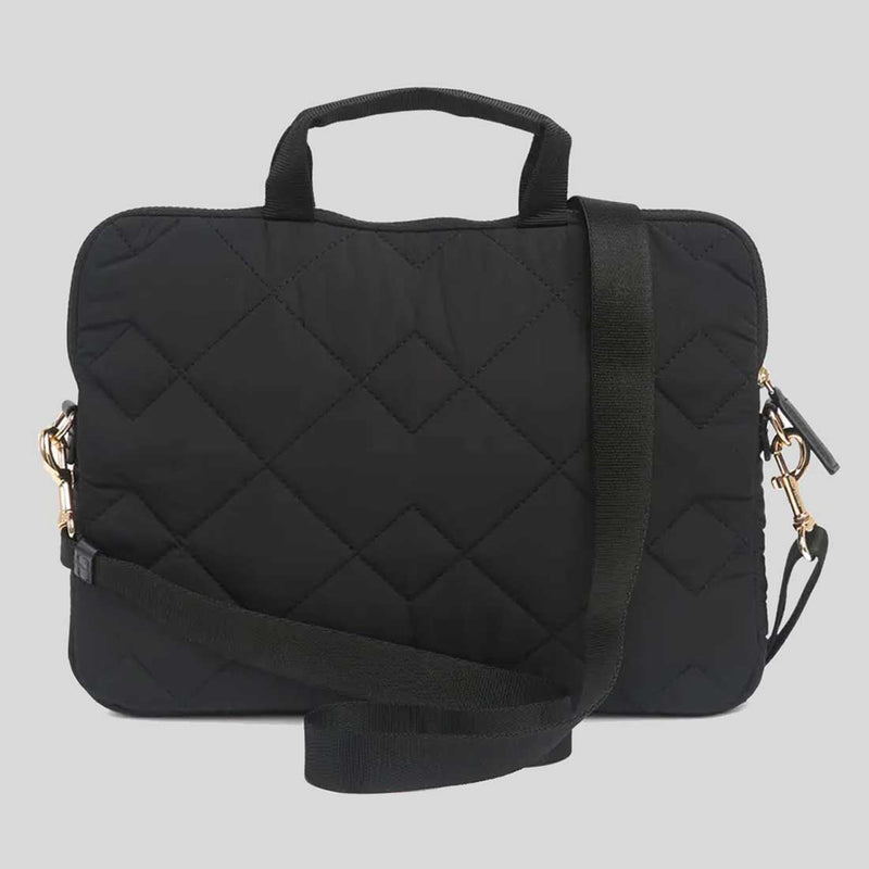 MARC JACOBS Quilted Nylon Laptop Bag Black S550M06FA21