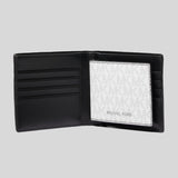 Michael Kors Greyson Billfold Wallet With Passcase Bright White 39F9LGYF2B