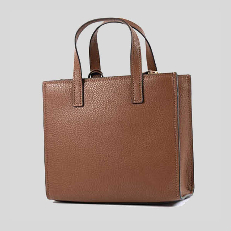 MARC JACOBS Mini Grind Leather Tote Cognac 4R3HTT020H02