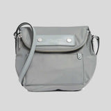 MARC JACOBS Preppy Nylon Mini Natasha Crossbody Bag Rock Grey M0012909