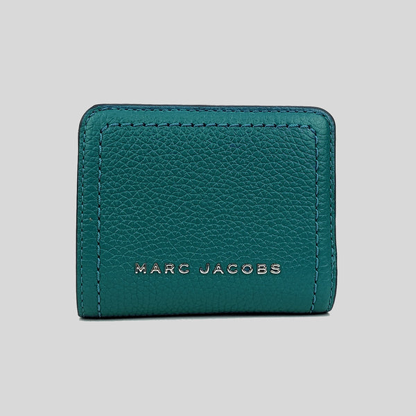 MARC JACOBS Groove Mini Compact Wallet Harbor Blue S101L01SP21