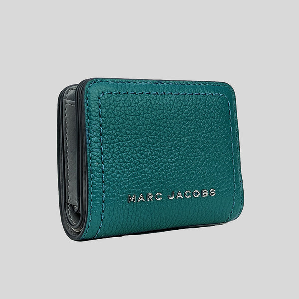 MARC JACOBS Groove Mini Compact Wallet Harbor Blue S101L01SP21