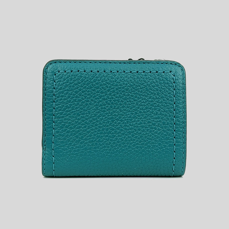 MARC JACOBS Groove Mini Compact Wallet Harbor Blue S101L01SP21