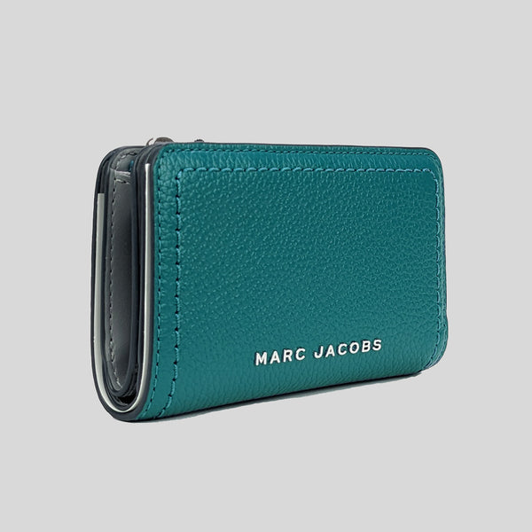 MARC JACOBS Groove Medium Bifold Wallet Harbor Blue S104L01SP21