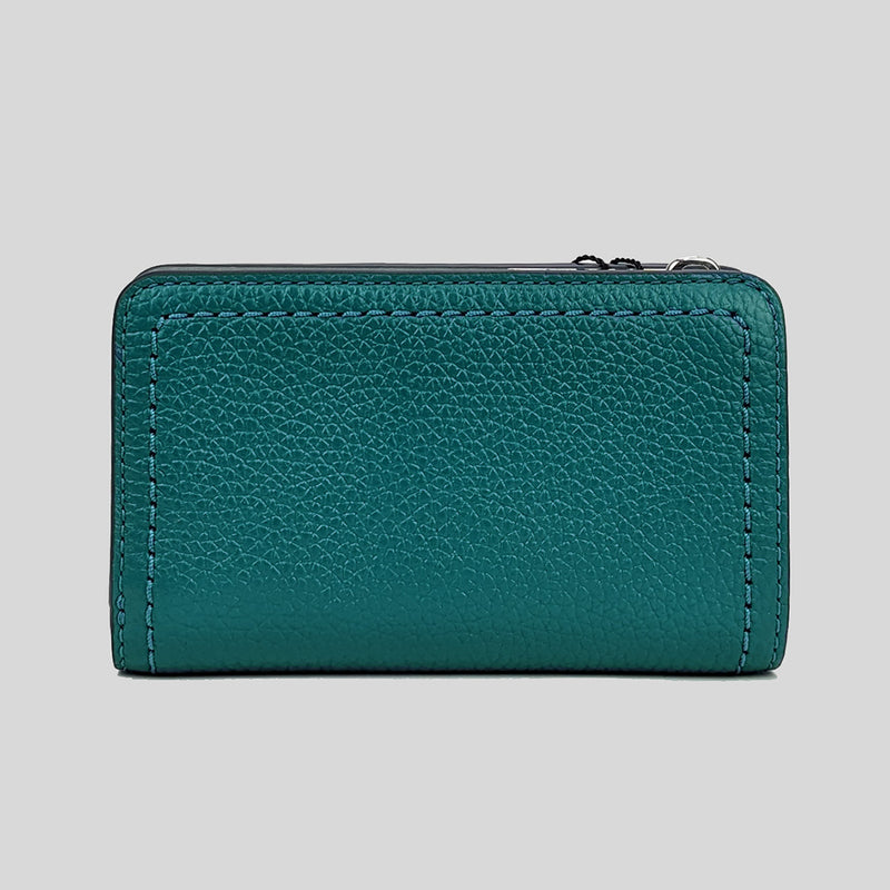 MARC JACOBS Groove Medium Bifold Wallet Harbor Blue S104L01SP21