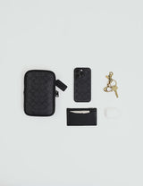 COACH Aden Crossbody Bag In Signature Canvas Charcoal/Black CW364