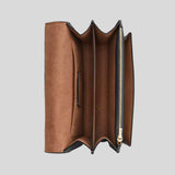 COACH Klare Crossbody Bag In Signature Canvas Walnut/Black CV978