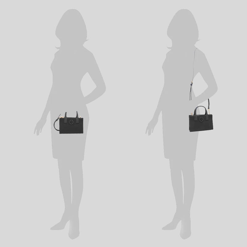 Tory Burch Ella Mini Tote Black 146437