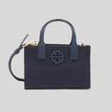 Tory Burch Ella Mini Tote Navy 146437 lussocitta lusso citta luxury handbag chanel lv Gucci coach Marc Jacobs 