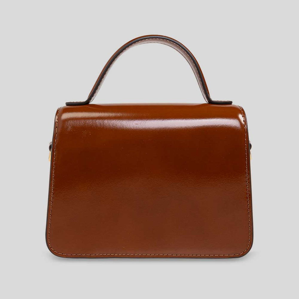 即発 Tory Burch Robinson Spazzolato Shoulder bag 147467-001 Small Robinson Spazzolato Top-Handle Bag: Women's Designer