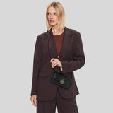 TORY BURCH Miller Wallet Crossbody Black 137145