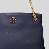 TORY BURCH Kira Leather Tote Bag Navy 61995