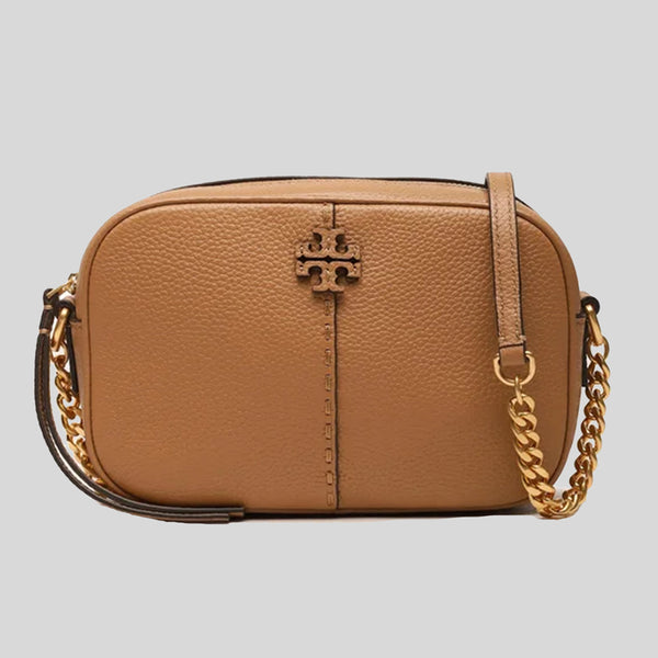 Tory Burch McGraw Camera Bag Tiramisu 147578 lussocitta lusso città