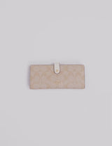 Coach Crossgrain Leather Slim Wallet Light Coral CH410