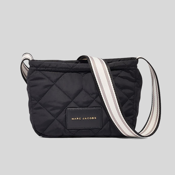 Marc by Marc Jacobs - Black Leather Quilted Front Crossbody Bag – Current  Boutique