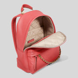 Michael Kors Slater Medium Pebbled Leather Backpack Dahlia 30T0G04B1L