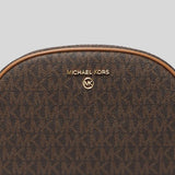 Michael Kors Jet Set Charm Small Logo Crossbody Bag Brown 32F2GT9C0B