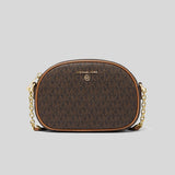 Michael Kors Jet Set Charm Small Logo Crossbody Bag Brown 32F2GT9C0B lussocitta lusso citta