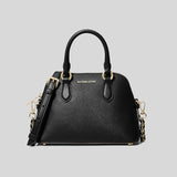 Michael Kors Veronica Extra-Small Saffiano Leather Crossbody Bag Black 32S3G6VC0L lussocitta lusso citta