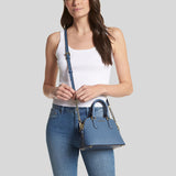 Michael Kors Veronica Extra-Small Saffiano Leather Crossbody Bag Denim 32S3G6VC0L