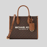 Michael Kors Mirella Small Crossbody Tote Bag Brown 35F2G7ZC5B lussocitta Lusso Citta