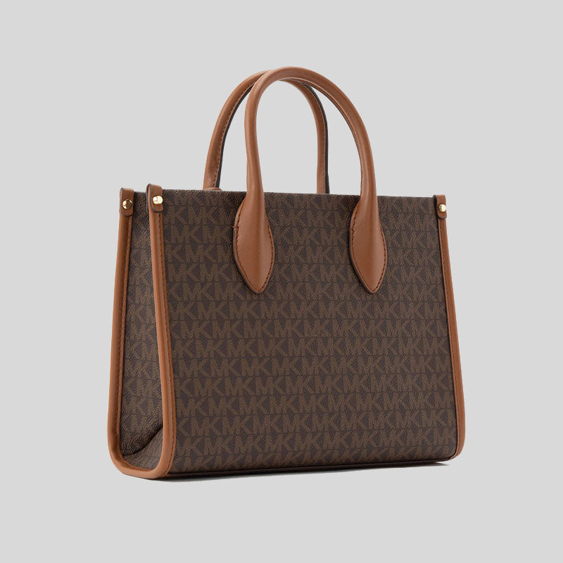 MICHAEL KORS Mirella Small Crossbody Tote Bag Brown 35F2G7ZC5B