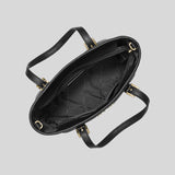 MICHAEL KORS Jet Set Travel Extra Small Convertible Tote In Signature Canvas Black 35T9GTVT0B