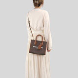 MICHAEL KORS Mirella Small Crossbody Tote Bag Brown 35F2G7ZC5B