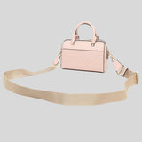 Michael Kors Travel XS Duffle Crossbody Bag in Signature Dark Powder Blush 35S2GTFC0B