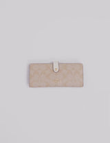 Coach Crossgrain Leather Slim Wallet Taupe CH410