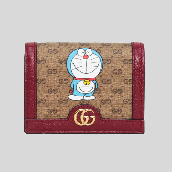 GUCCI Doraemon x Gucci Card Case Small Wallet 647788