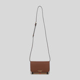 BURBERRY Hampshire House Check Crossbody Bag Brown 80463211