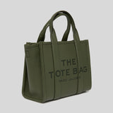 Marc Jacobs Leather The Tote Mini Traveler Tote Bag Bronze Green H009L01SP21