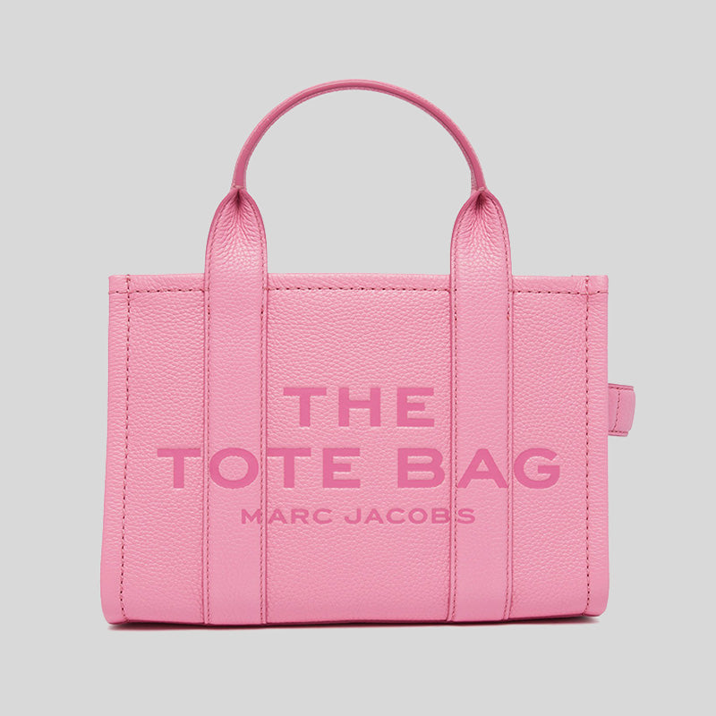 Marc Jacobs Leather The Tote Mini Traveler Tote Bag Candy Pink H009L01SP21 lussocitta lusso citta
