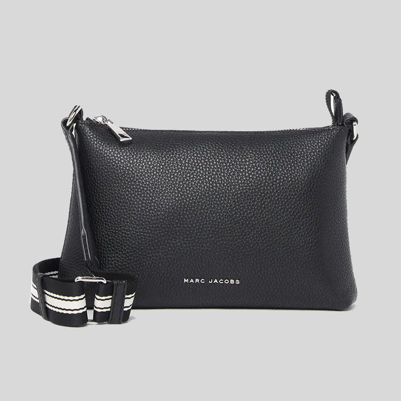 Marc Jacobs The Cosmo Leather Crossbody Bag Black H102L01FA21 lussocitta lusso citta