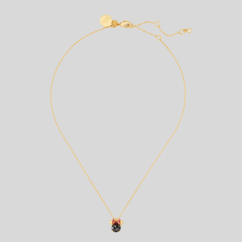Kate Spade Disney x Kate Spade New York Minnie Mouse Pendant Necklace K9174 lussocitta Lusso Citta
