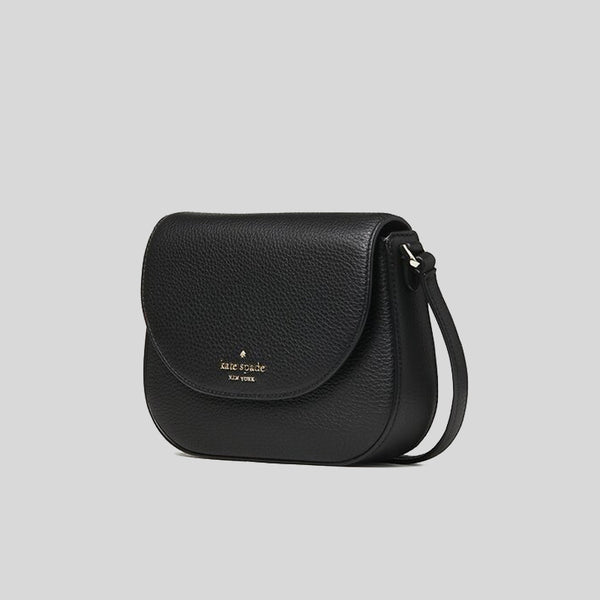 Kate Spade Leila Mini Flap Crossbody Bag Black WLR00396