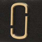 Marc Jacobs THE Snapshot Mini Compact Wallet Black Honey Ginger Chianti M0013360